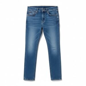 IZOD Straight Fit Jeans, Medium‎ Wash Blue Denim, Men's 30x30 1566219